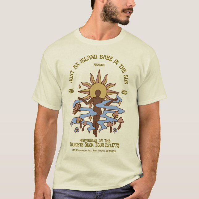 Inselbabe T-Shirt (Vorderseite)