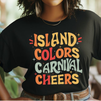 Inselfarben und Karnevalssender, Trini-Karneval T-Shirt