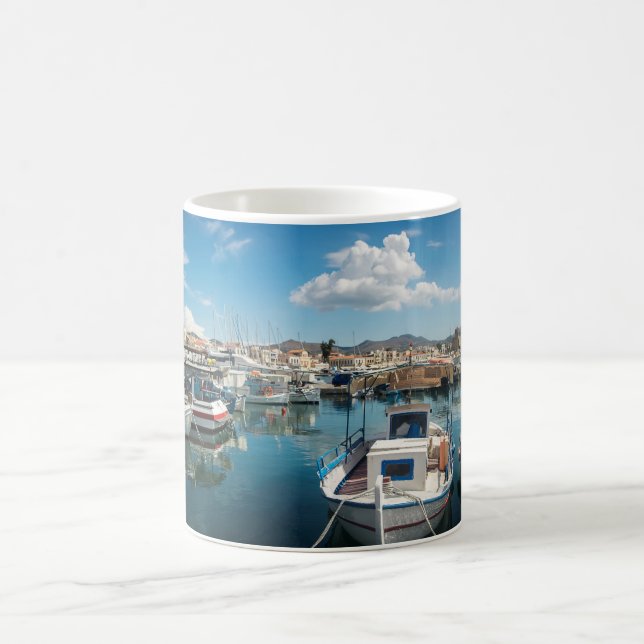 Inselhafen Aegina Kaffeetasse (Mittel)