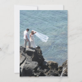 Inselhochzeit Dankeskarte