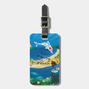 Inseln Aloha Hawaii Gepäckanhänger