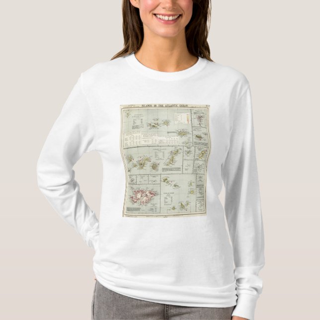 Inseln, Atlantik T-Shirt (Vorderseite)