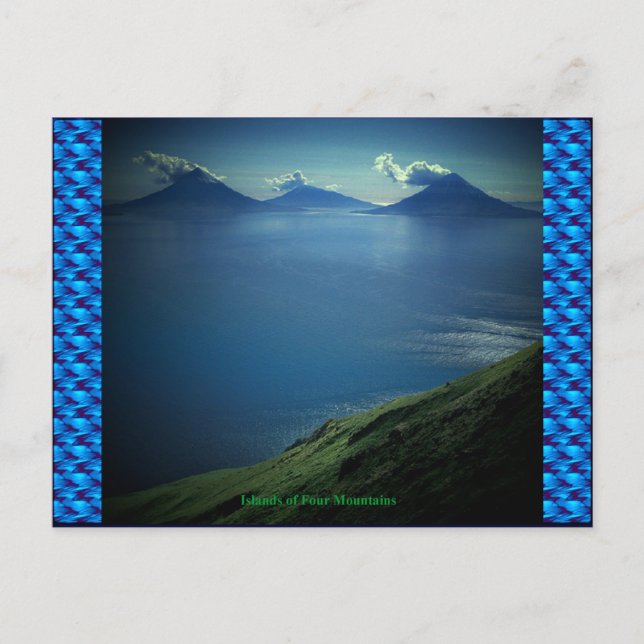 Inseln der vier Berge Postkarte (Vorderseite)