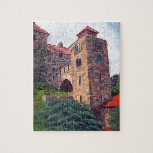Inseln des Sänger-Schloss-1000 Puzzle (Vertikal)