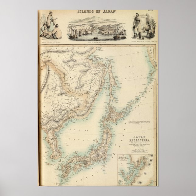 Inseln Japans Poster (Vorne)