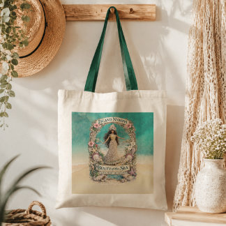 Inselnymphe Tropische Spirituelle Ozean-Fantasie-K Tragetasche
