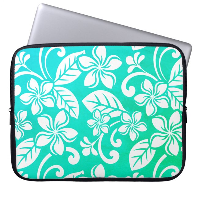INSELPLUMERIA (GREENLEAF) LAPTOP SLEEVE (Vorderseite)