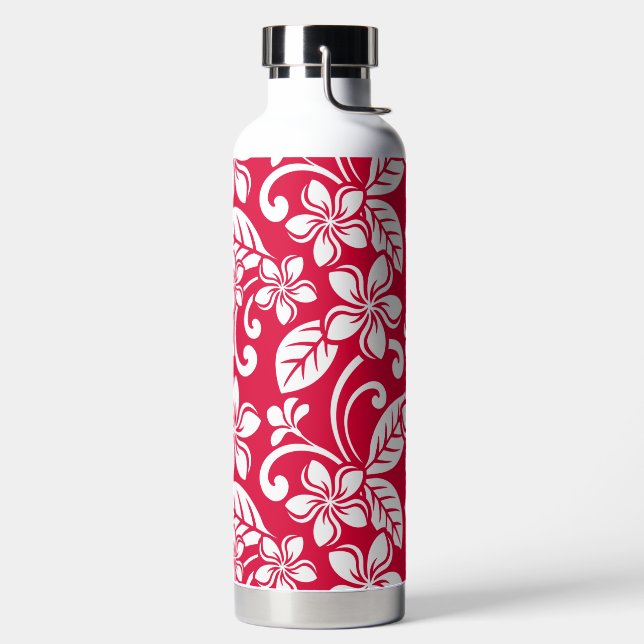 INSELPLUMERIE (ROT IN STRAWBERRY) TRINKFLASCHE (links)