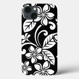INSELPLUMERIE (SCHWARZ) Case-Mate iPhone HÜLLE