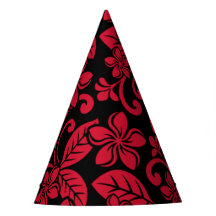 INSELPLUMERIE (SCHWARZ/ROT)