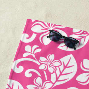 INSELPLUMERIE (WATERMELONPINK) STRANDTUCH
