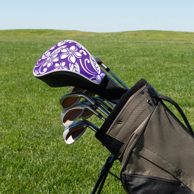 INSELPLUMERIEN (LILA) GOLF HEADCOVER (In SItu)