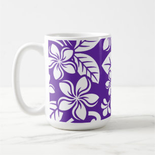 INSELPLUMERIEN (LILA) KAFFEETASSE