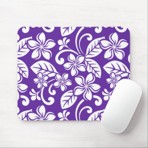 INSELPLUMERIEN (LILA) MOUSEPAD