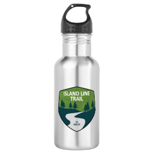 Inselstrecke Edelstahlflasche
