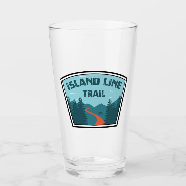 Inselstrecke Glas (Vorderseite)