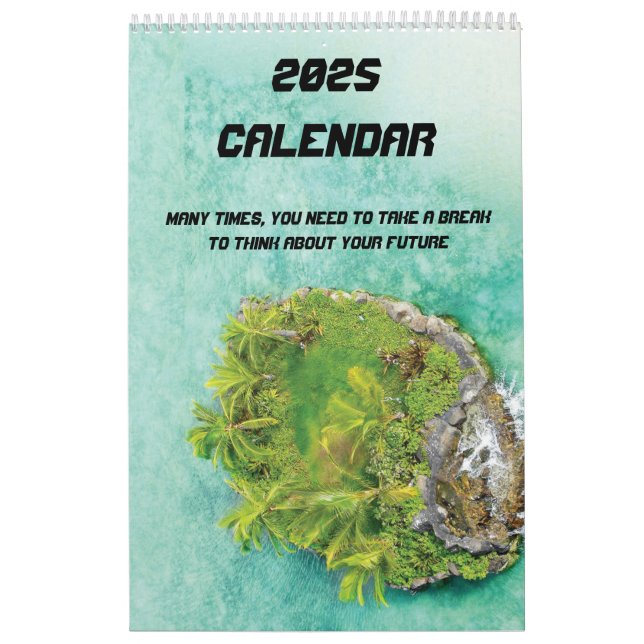 Inselurlauber 2025 kalender (Titelbild)