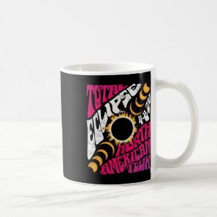 Insgesamt Eclipse 2024 Retro Groovy North American Kaffeetasse