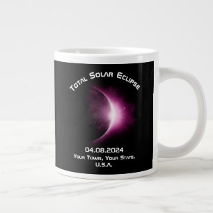 INSGESAMT SOLAR ECLIPSE 2024 Reise Jumbo-Tasse