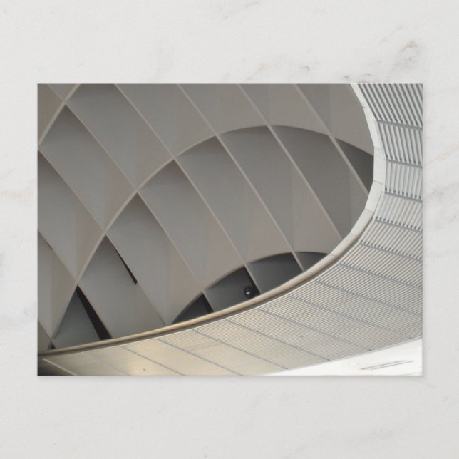 Inside Fuji Gebäude Postkarte (Vorderseite)