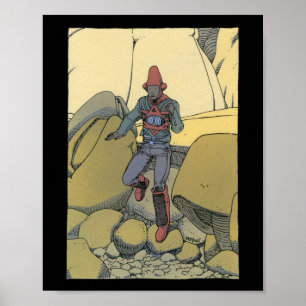 Inside Moebius Sticker Poster