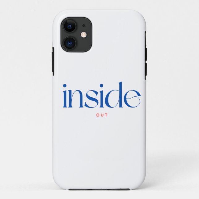 Inside Out Case-Mate iPhone Hülle (Rückseite)