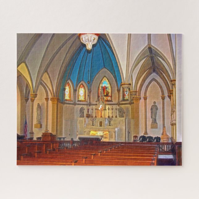 Inside St. Peter's Harpers Ferry Jigsaw Puzzle (Horizontal)