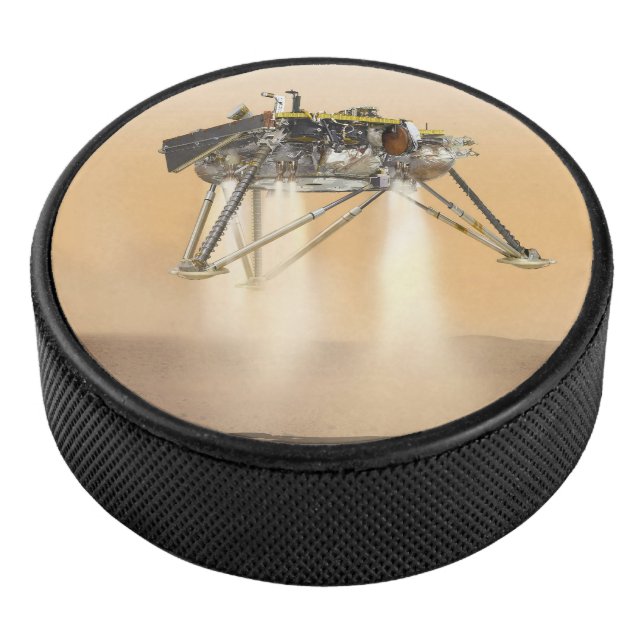 InSight Landing auf Mars Eishockey Puck (3/4)