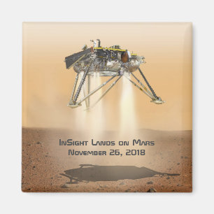InSight Landing auf Mars Magnet