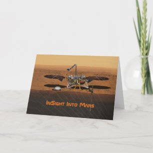 InSight Mars Lander Mission Karte