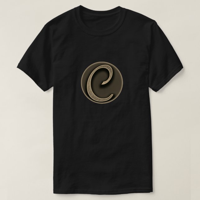Insigna Super Hero "C" T-Shirt (Design vorne)