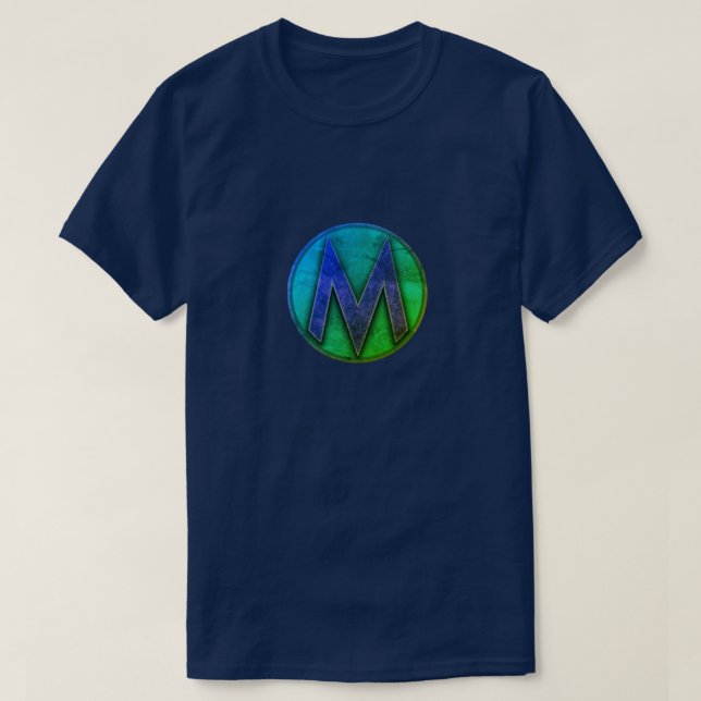 Insigna Super Hero "M" T-Shirt (Design vorne)