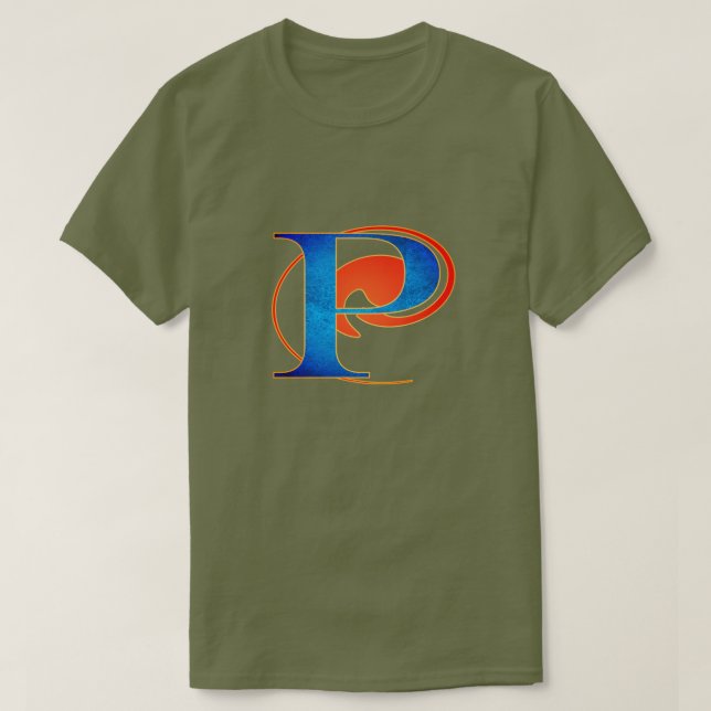 Insigna Super Hero "P" T-Shirt (Design vorne)