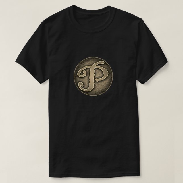 Insigna Super Hero "P" T-Shirt (Design vorne)