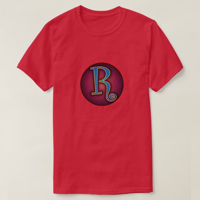 Insigna Super Hero "R" T-Shirt (Design vorne)