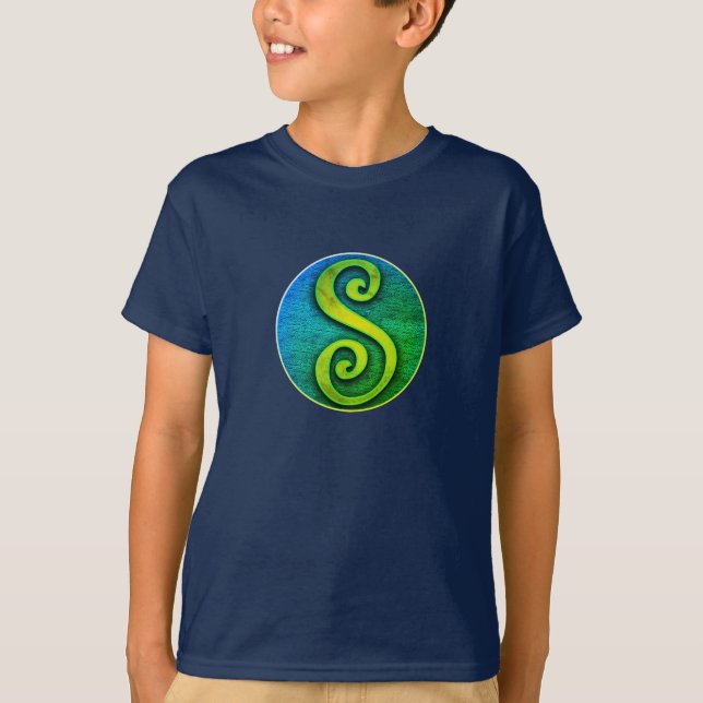 Insigna Super Hero "S" T-Shirt (Vorderseite)