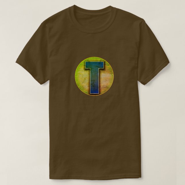 Insigna Super Hero "T" T-Shirt (Design vorne)