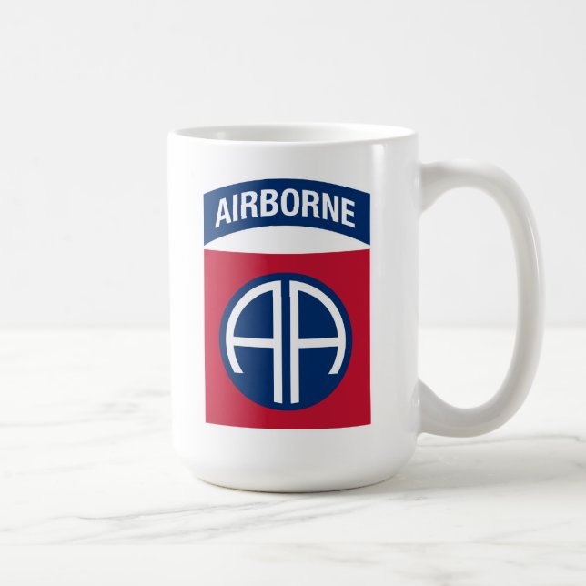 Insignia Military Veteran der 82. Im Flugzeug Abte Kaffeetasse (Rechts)