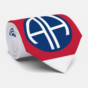 Insignia Military Veteran der 82. Im Flugzeug Abte Krawatte