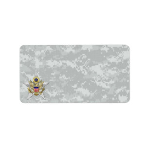 Insignien der Generalstabsverzweigung Adressaufkleber