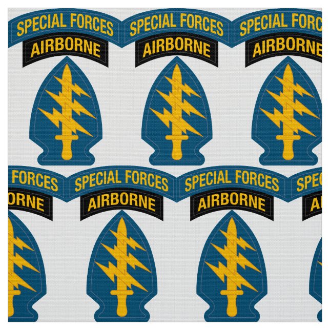 Insignien der Spezialkräfte Im Flugzeug Stoff (Muster)