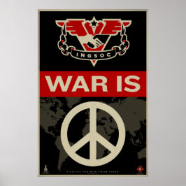 INSOC 1984 Propaganda Print Poster