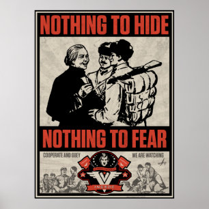 INSOC 1984 Propaganda Print Poster