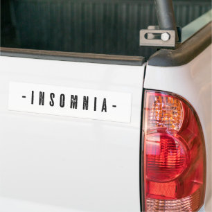 Insomnie-Design Autoaufkleber