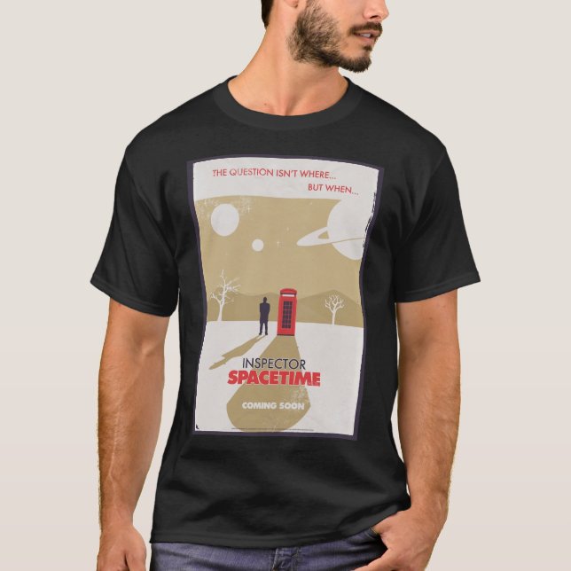 Inspector Spacetime  T-Shirt (Vorderseite)