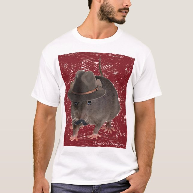 Inspektor-Ratte T-Shirt (Vorderseite)