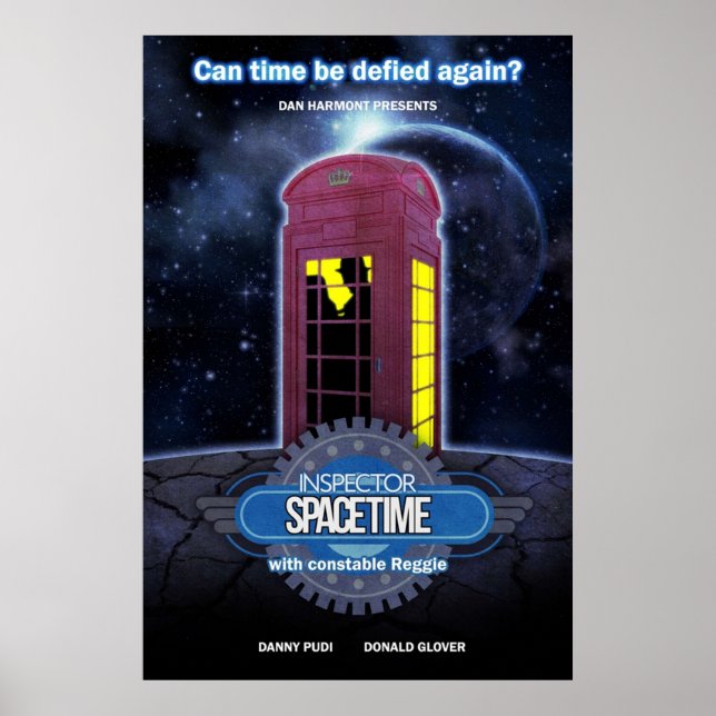 Inspektor Spacetime Poster (Vorne)