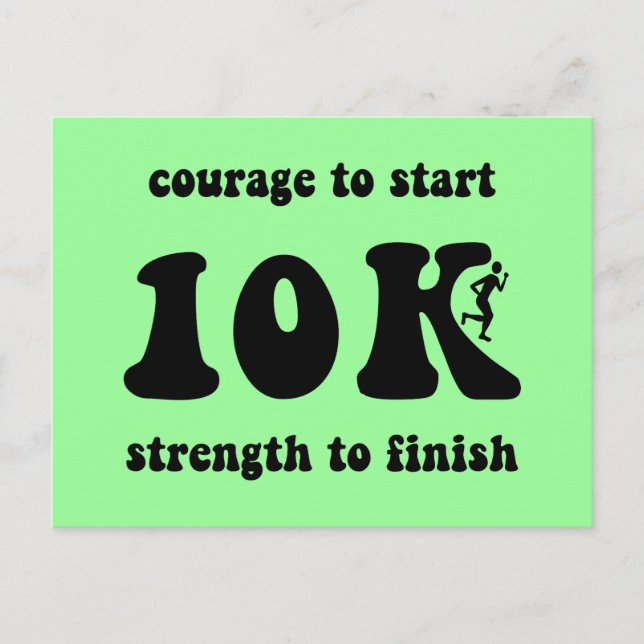 Inspiration 10K Postkarte (Vorderseite)