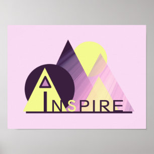 Inspiration 16x20 "INSPIRIER"-Poster Poster