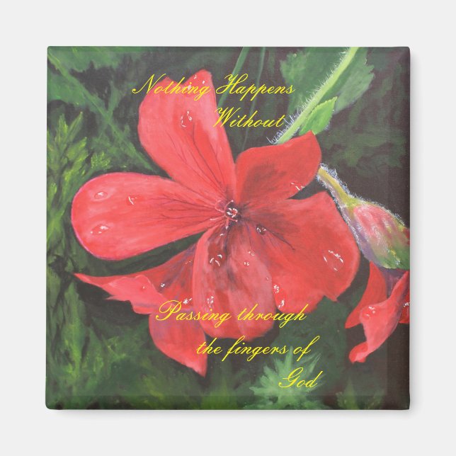 Inspiration 2 Zoll x 2 Zoll Kühlschrank Magnet (Vorne)